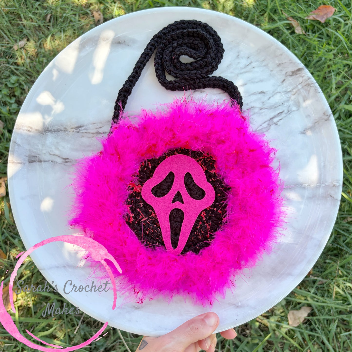 Ghost Blood Splatter Purse