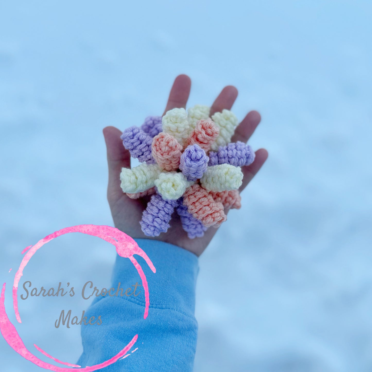 Lavender/Peach/Lemon Popper ON CLIPS (ADD 2 FOR PIGGIES)