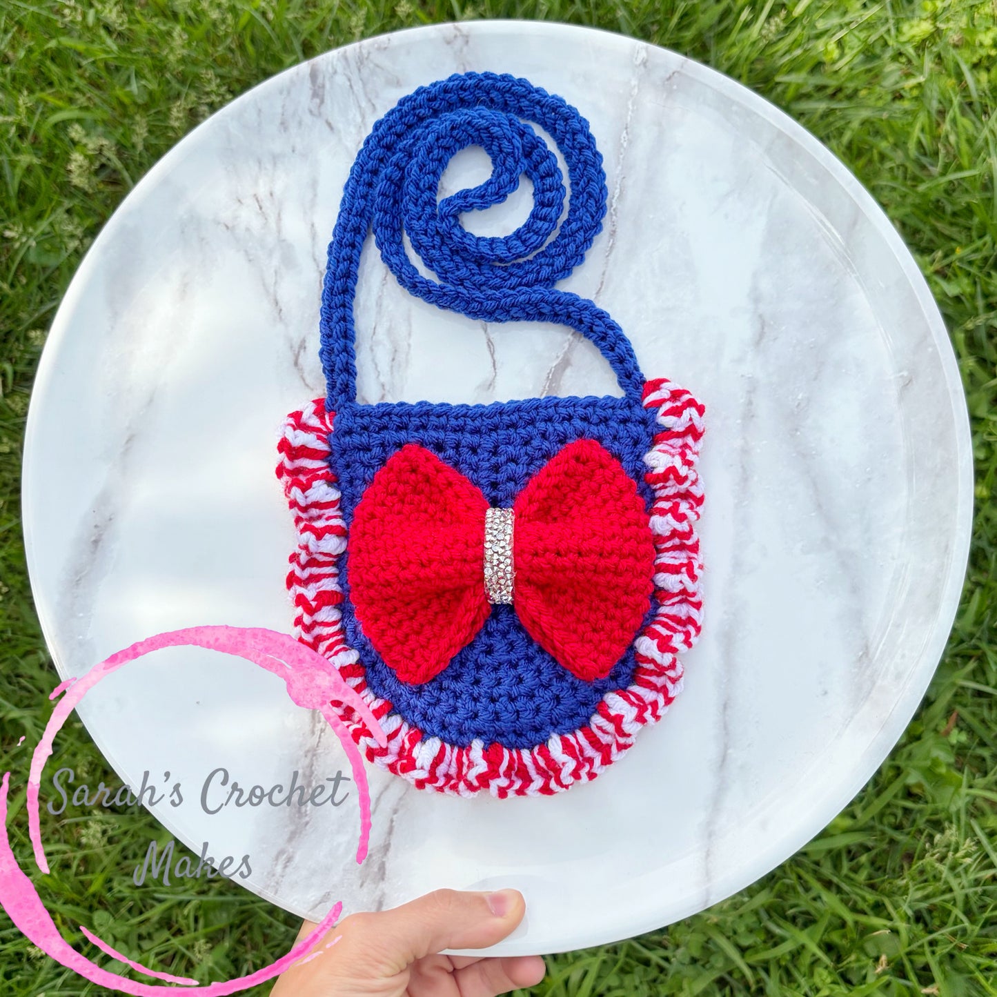 4th of July Bling Purse