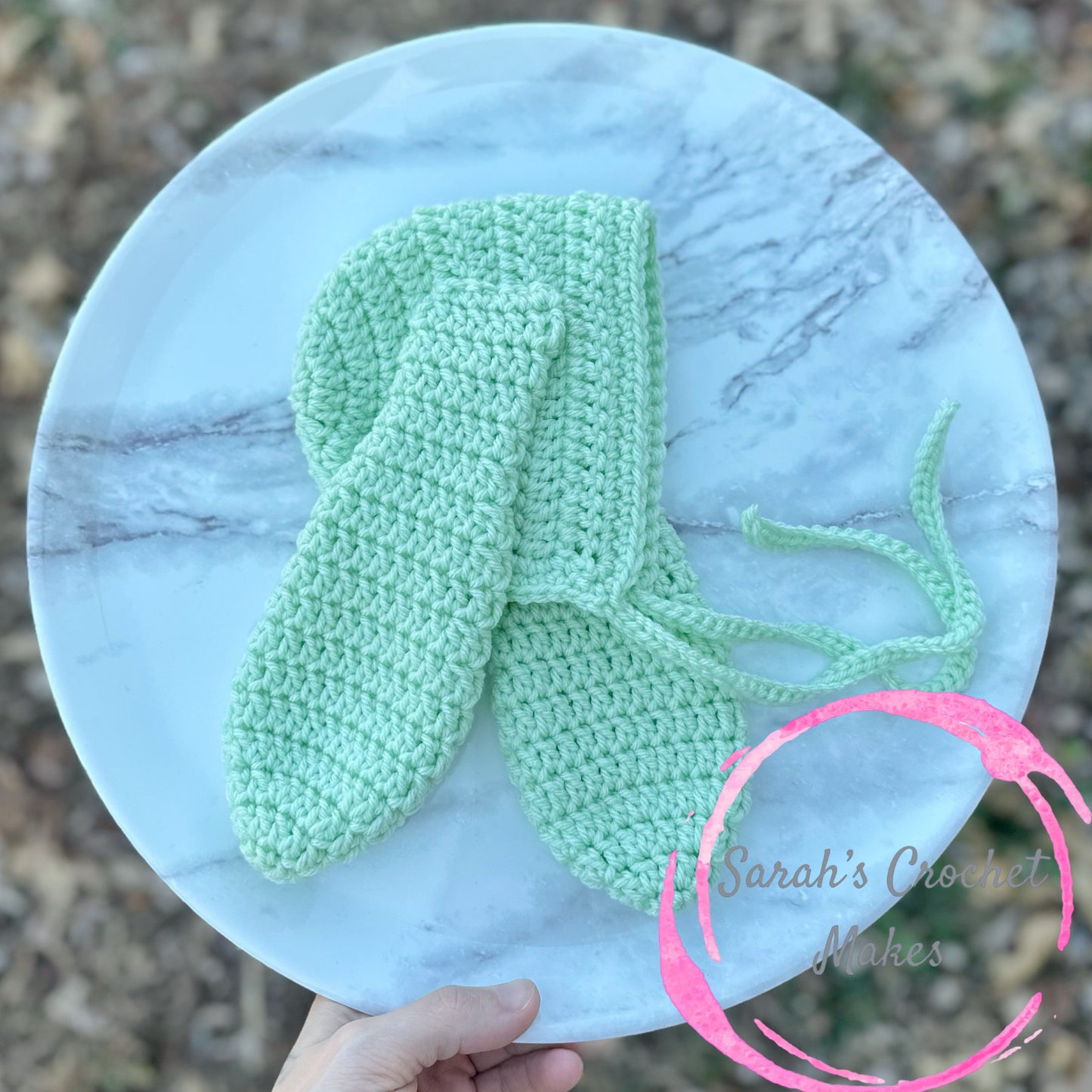 Mint Bunny Bonnet