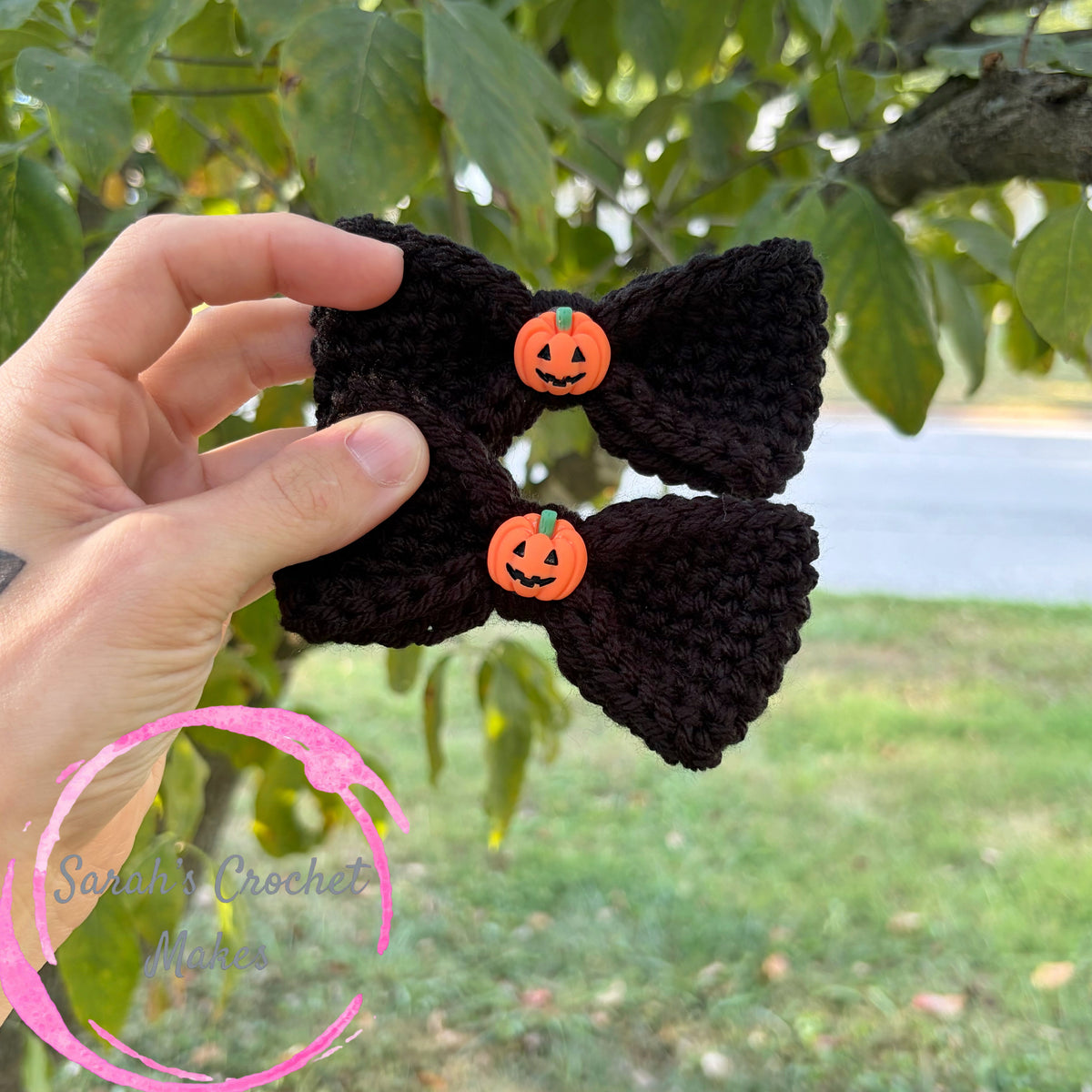 Black Pumpkin Piggies (ON CLIP)