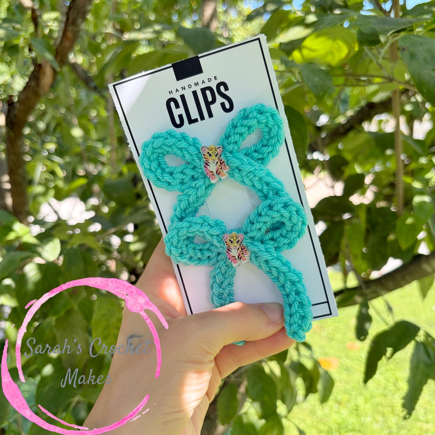 3" Handtied Piggies (ON CLIP)