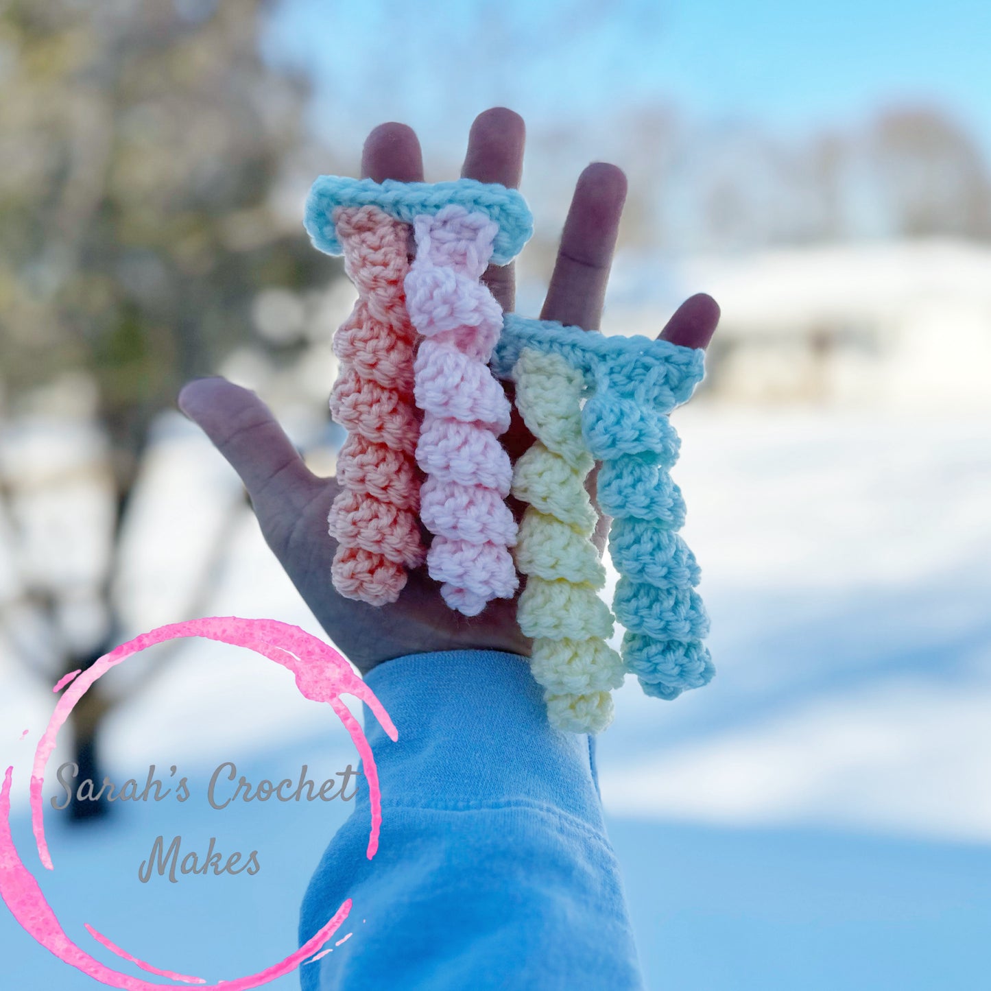 Pastel Unicorn Curls, ON CLIPS