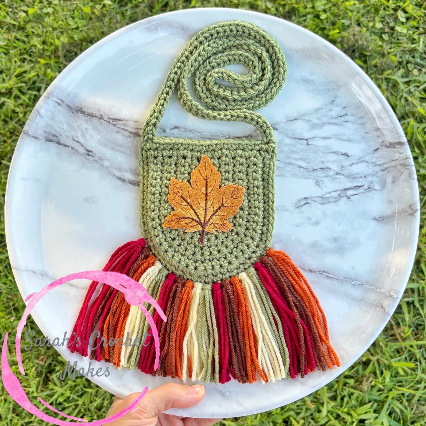Leaf Boho Purse