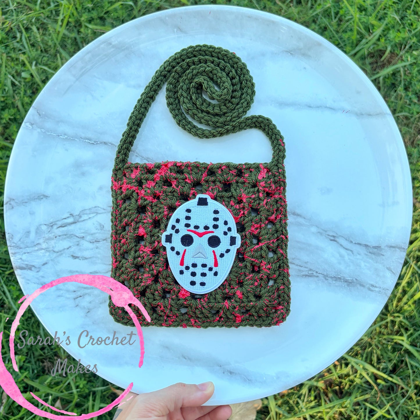 Jason Blood Splatter Purse
