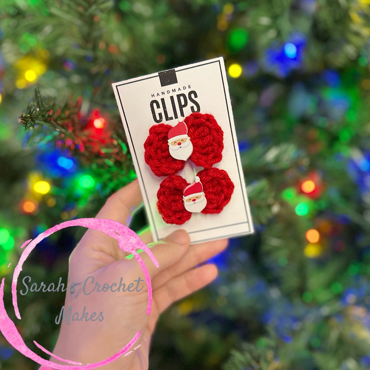 Mini Santa Bows, on CLIPS