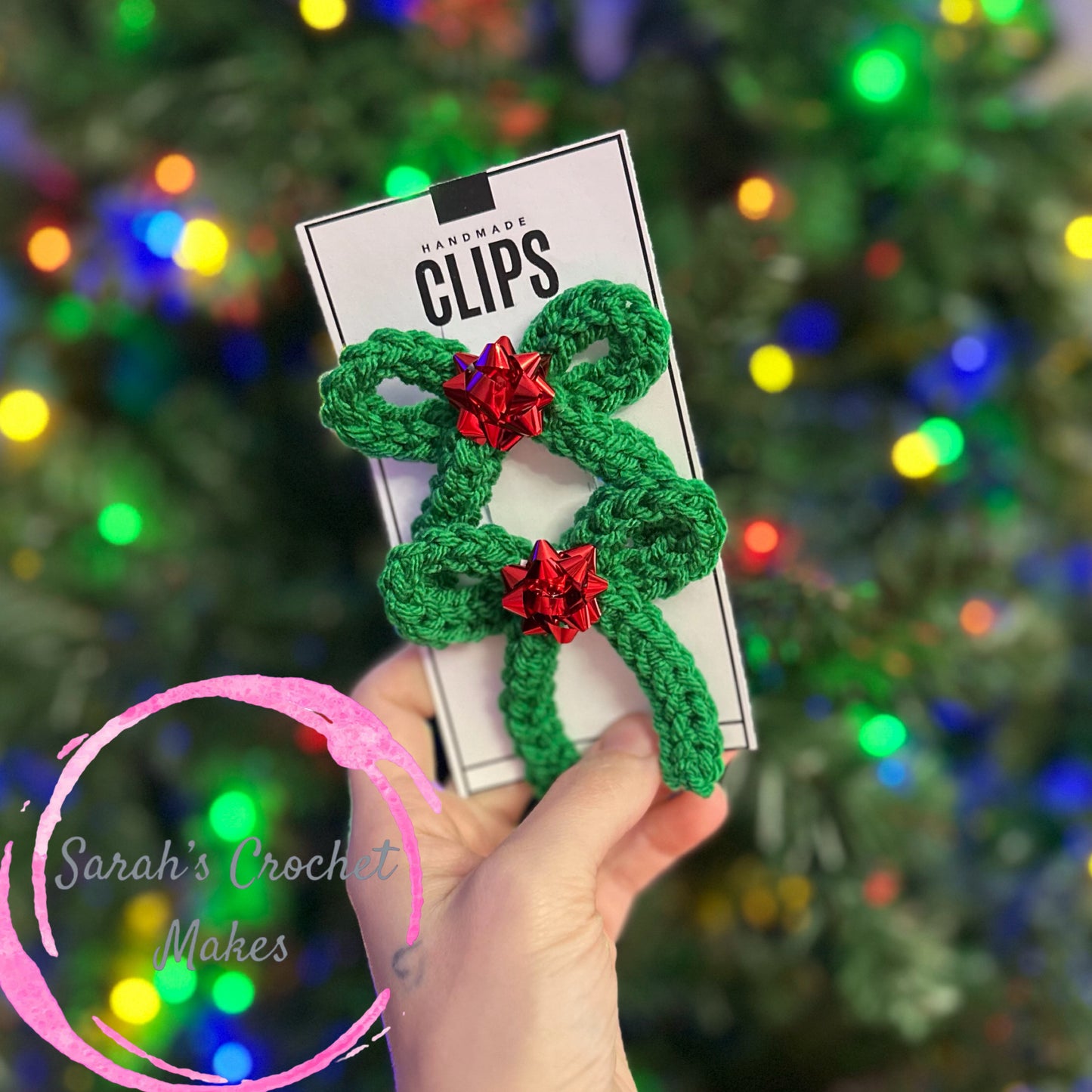 Hand-Tied Present Piggies, on CLIPS