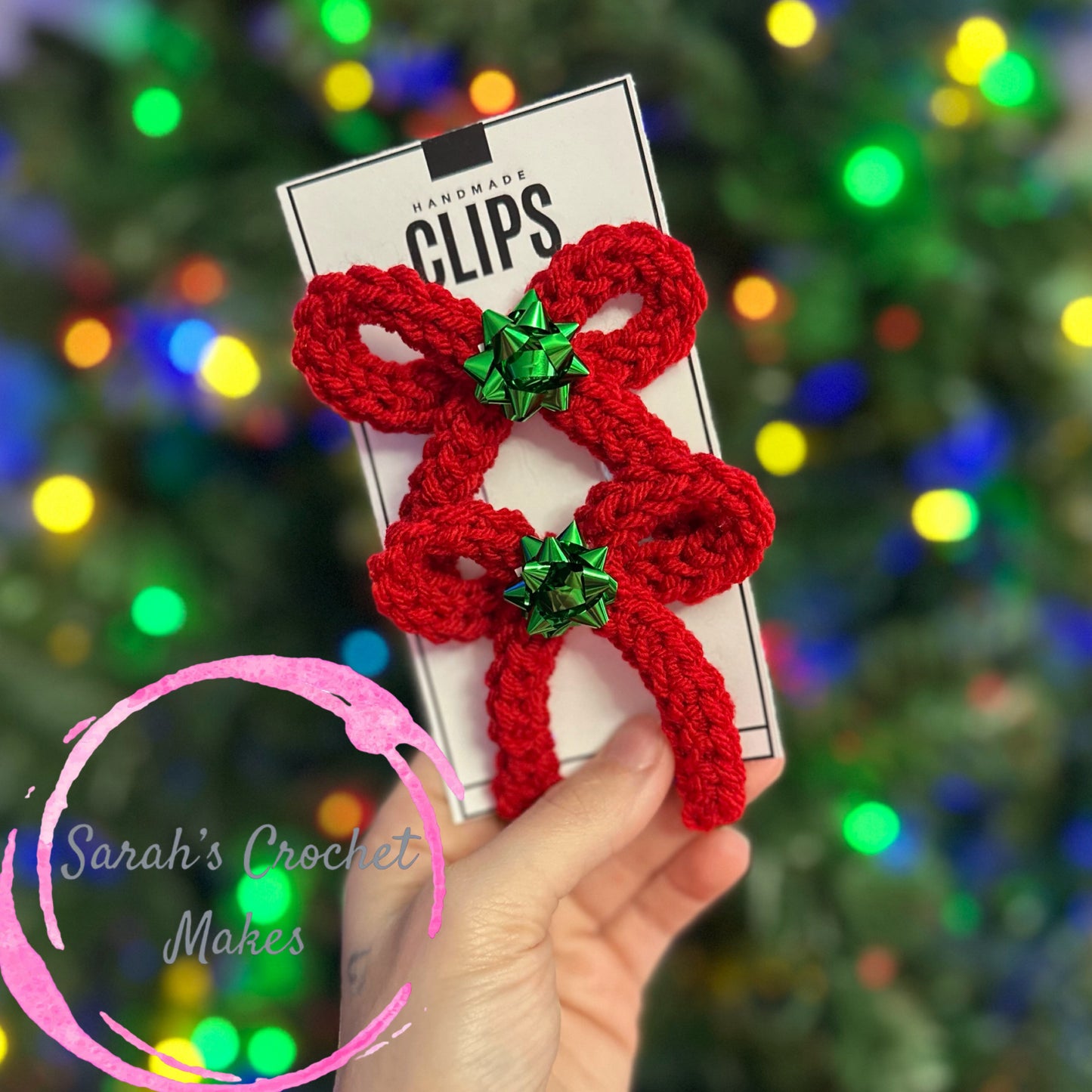 Hand-Tied Present Piggies, on CLIPS