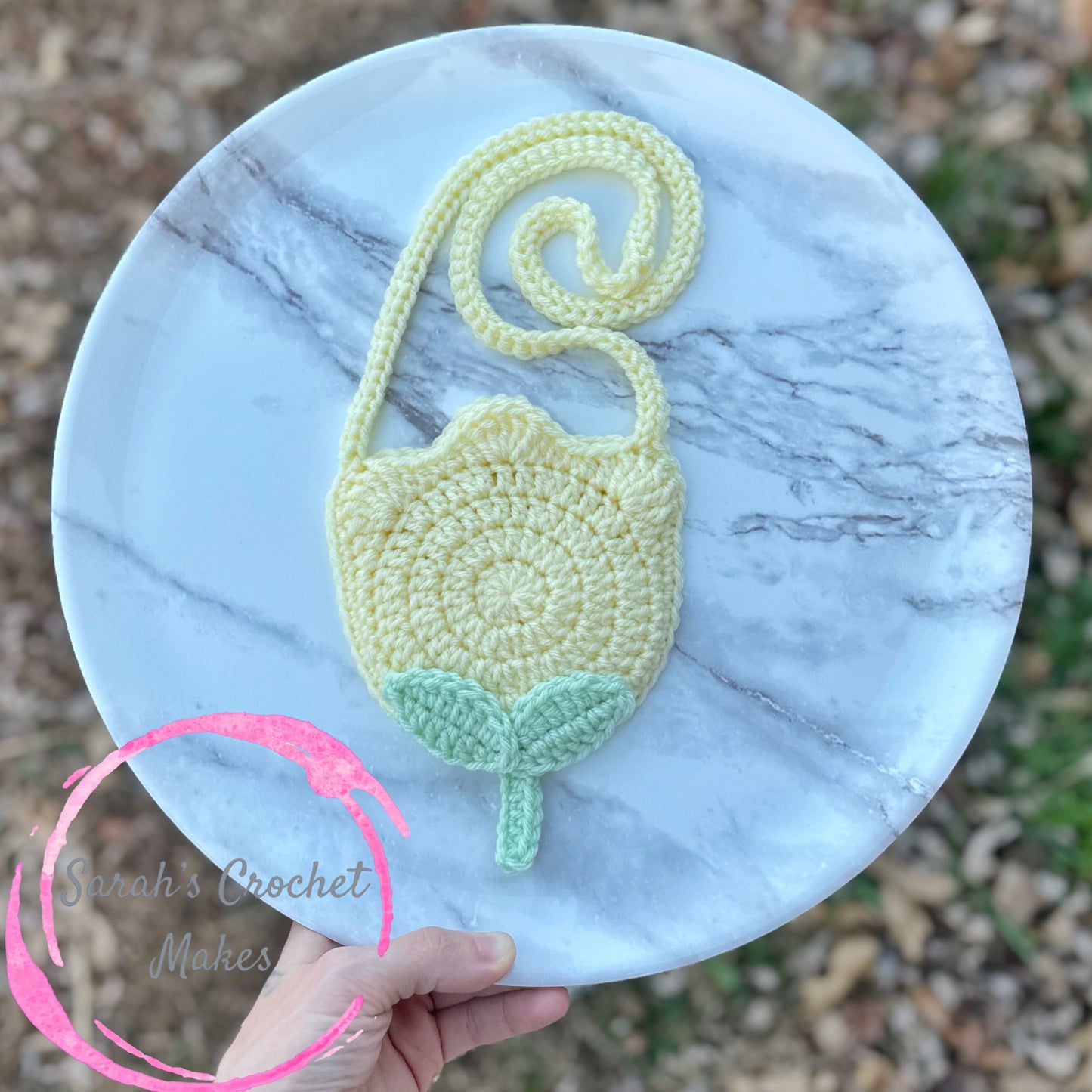 Lemon Tulip Purse