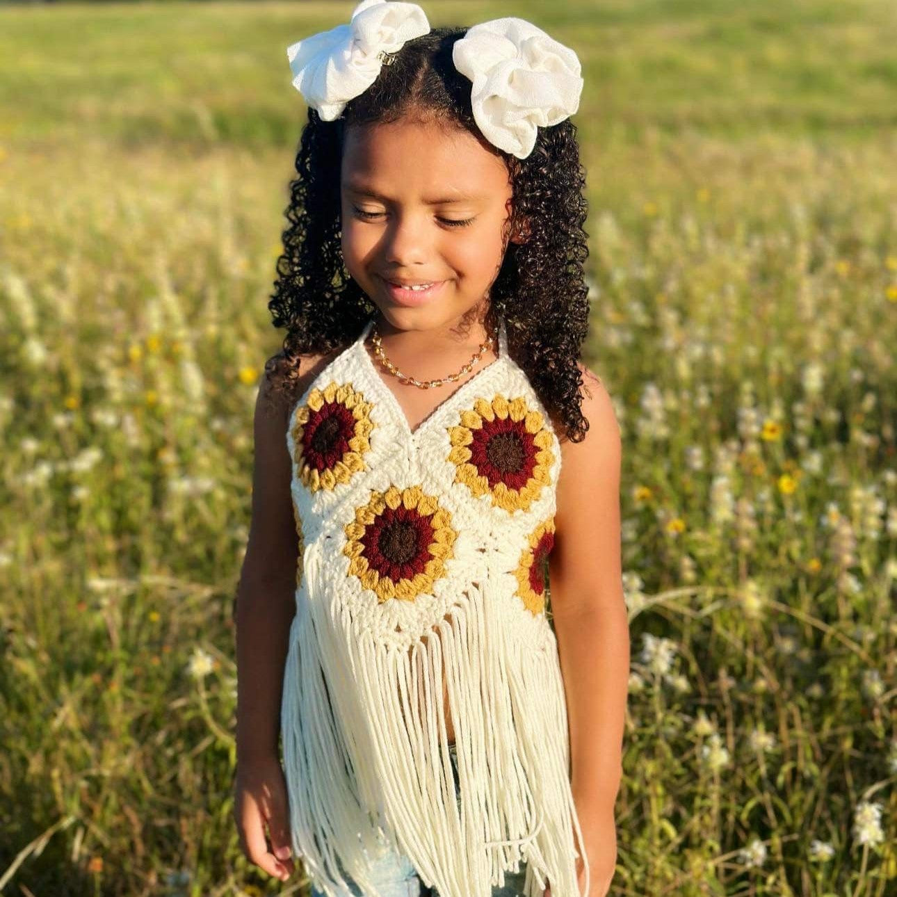 Sunflower Halter Top