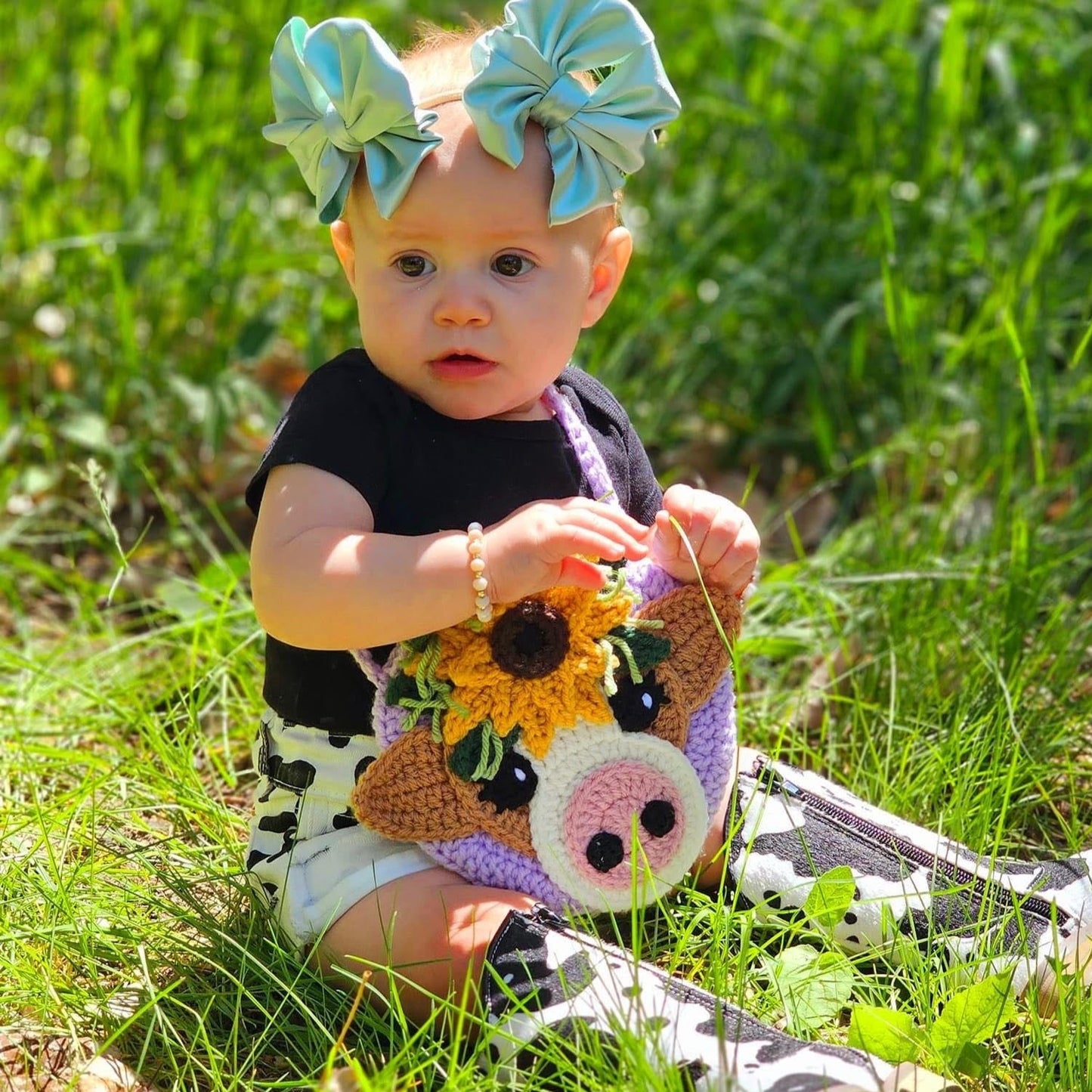 Cow Purse