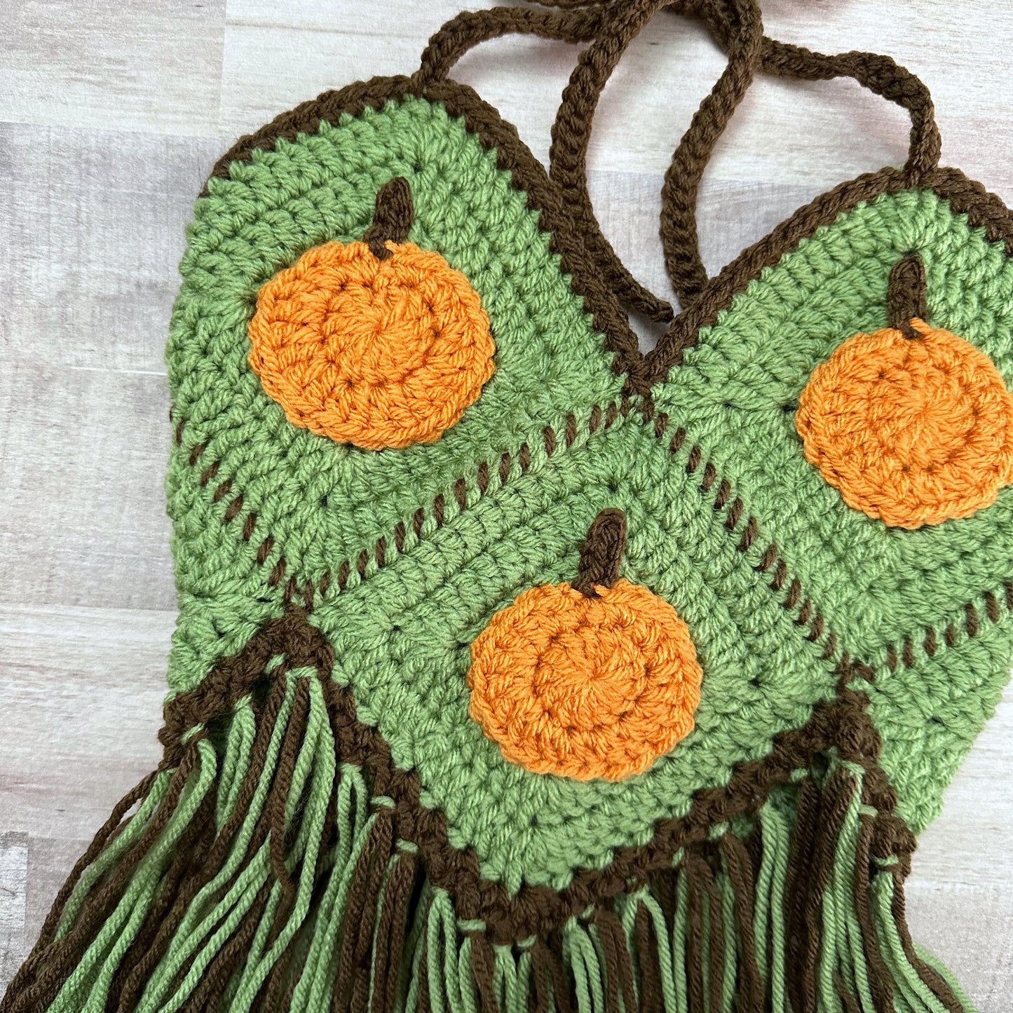 Pumpkin Patch Halter Top