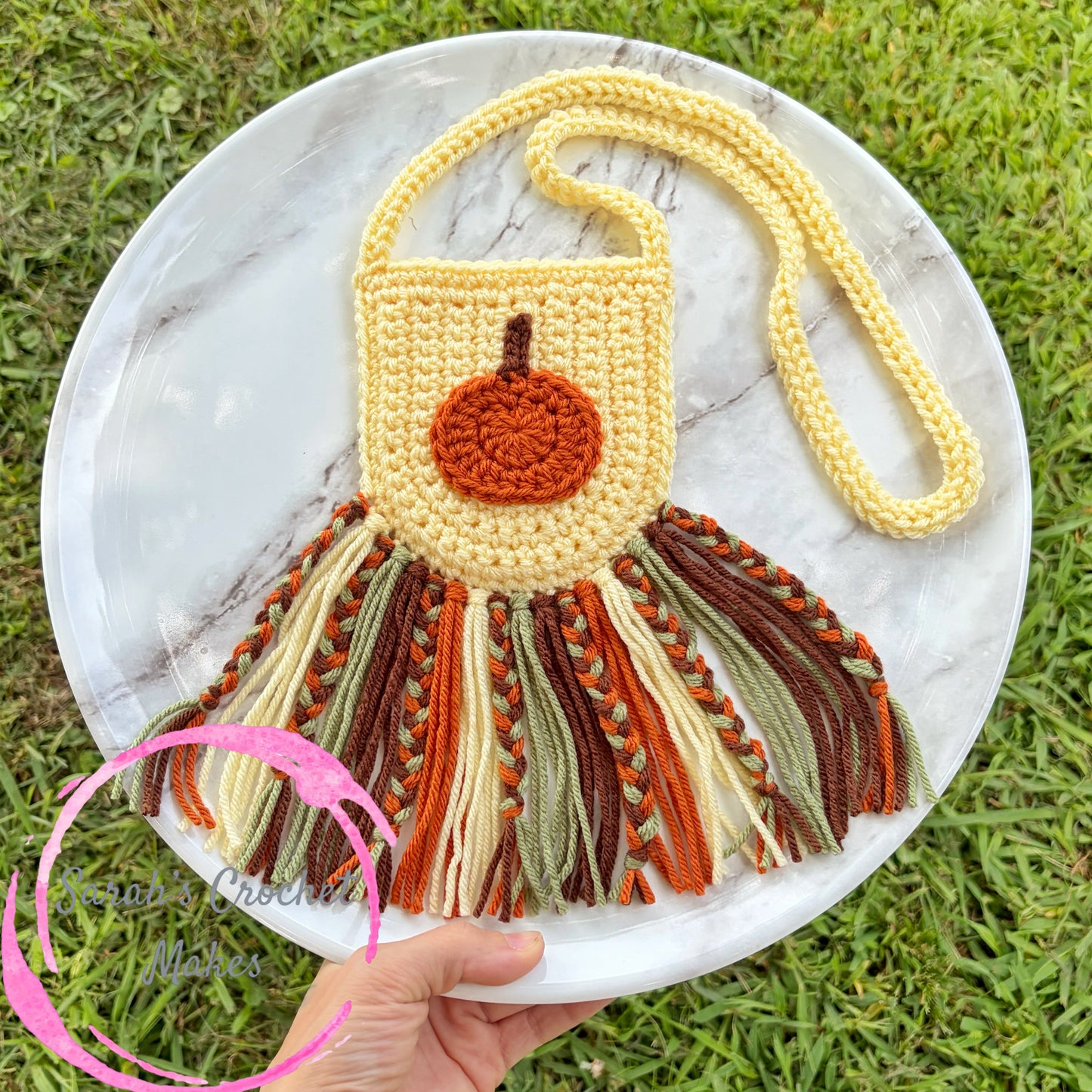 Pumpkin Boho Purse