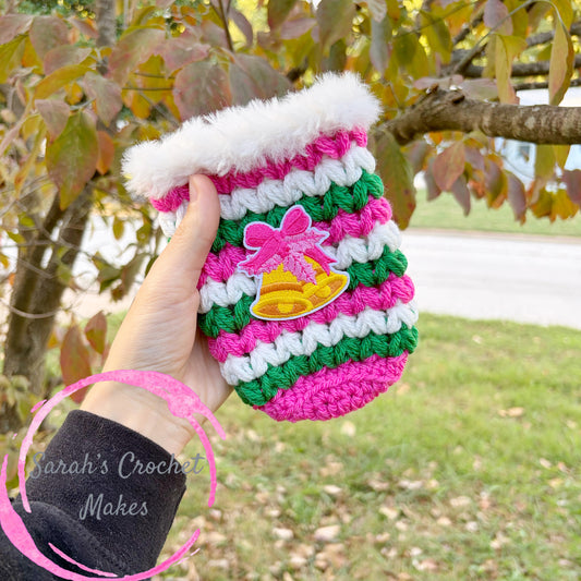 Pink Christmas, Bells Cozy (LARGE)