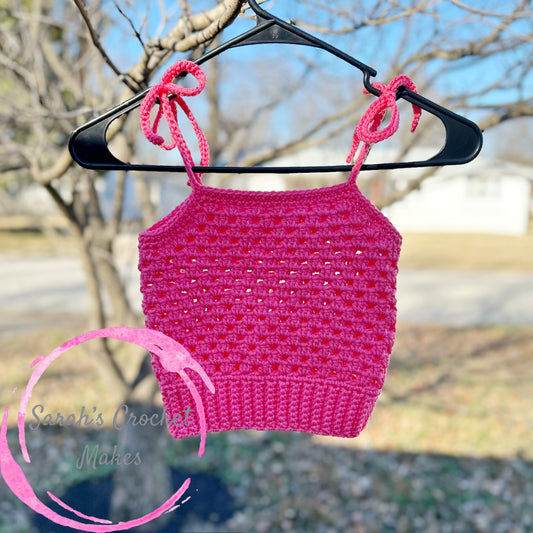 Coral Pink Tank Top