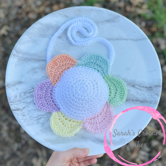 Multicolored Flower Purse