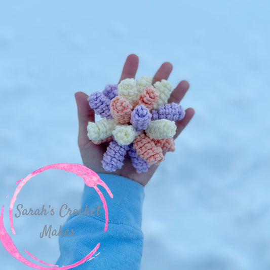 Lavender/Peach/Lemon Popper ON CLIPS (ADD 2 FOR PIGGIES)