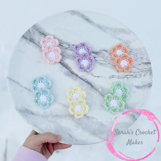 Flower Hair Clips, ON CLIPS