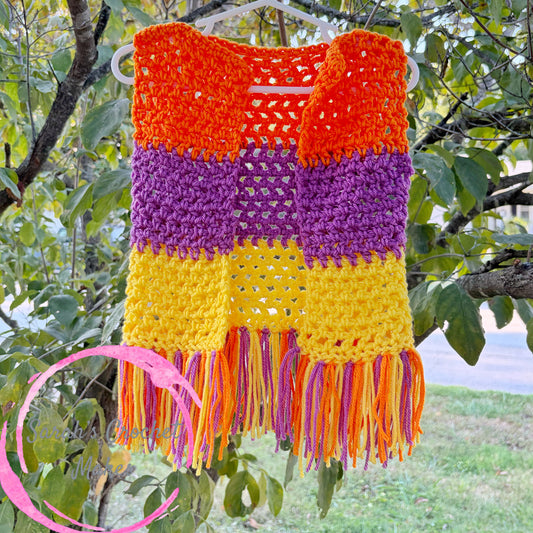Halloween Mesh Vest