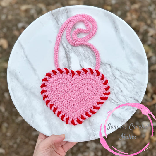 Pink Heart Purse