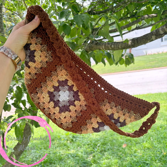 Brown Crossbody Fanny Pack Purse (ADULT)