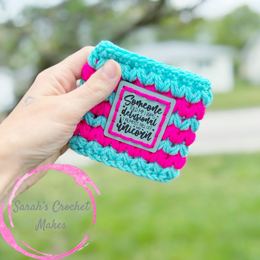 Blue/Pink Drink Sleeve