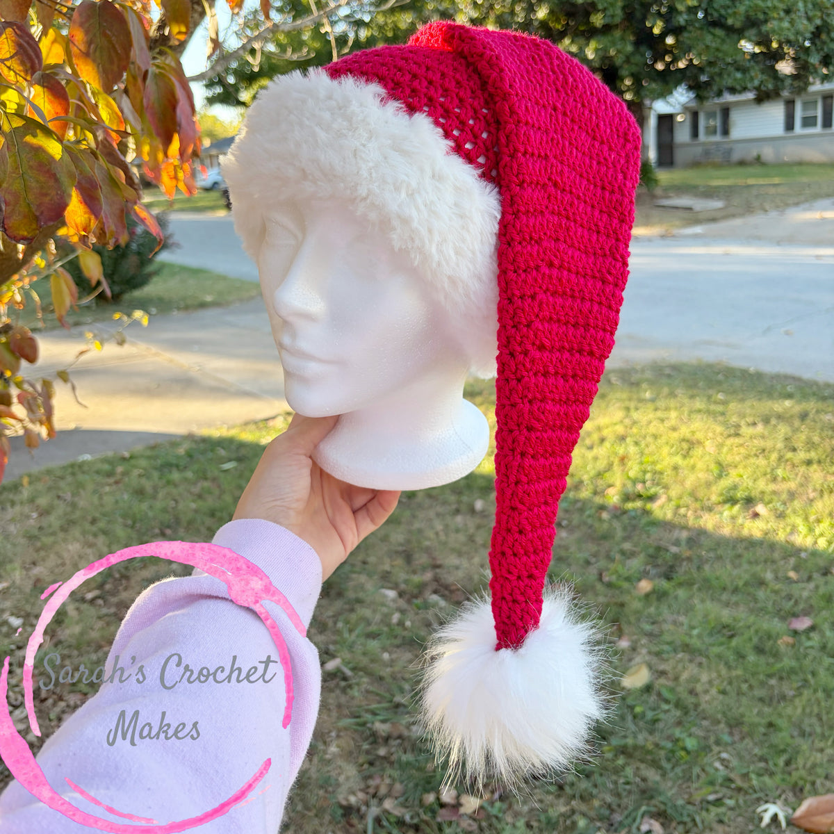 Fur Brim Red Santa Hat