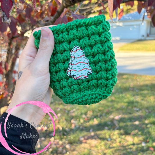 Green Tree Cake Cozy - Medium