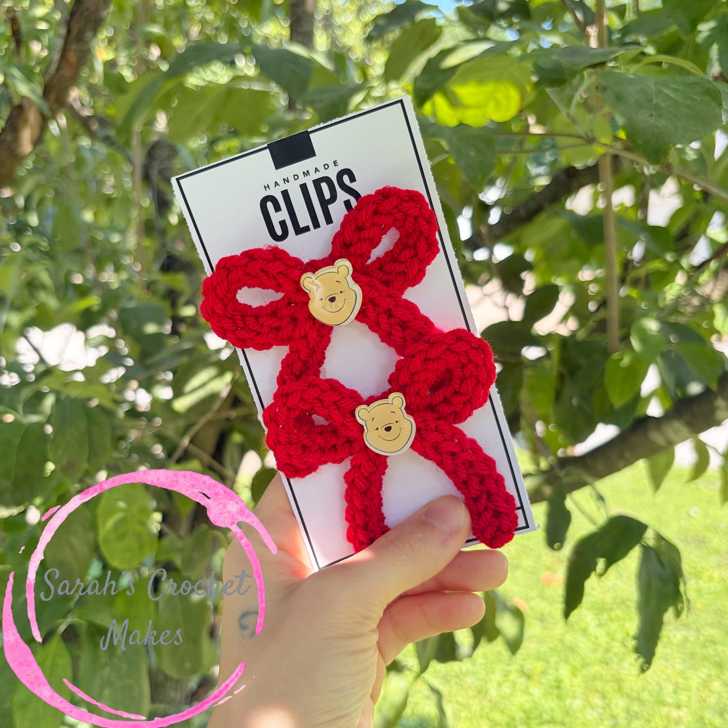 3" Handtied Piggies (ON CLIP)