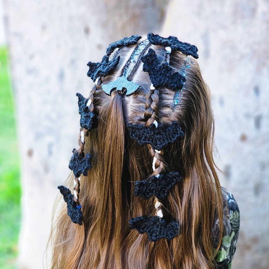 Bat Braid-Ins, Single Strand (add 2 to cart for piggies)