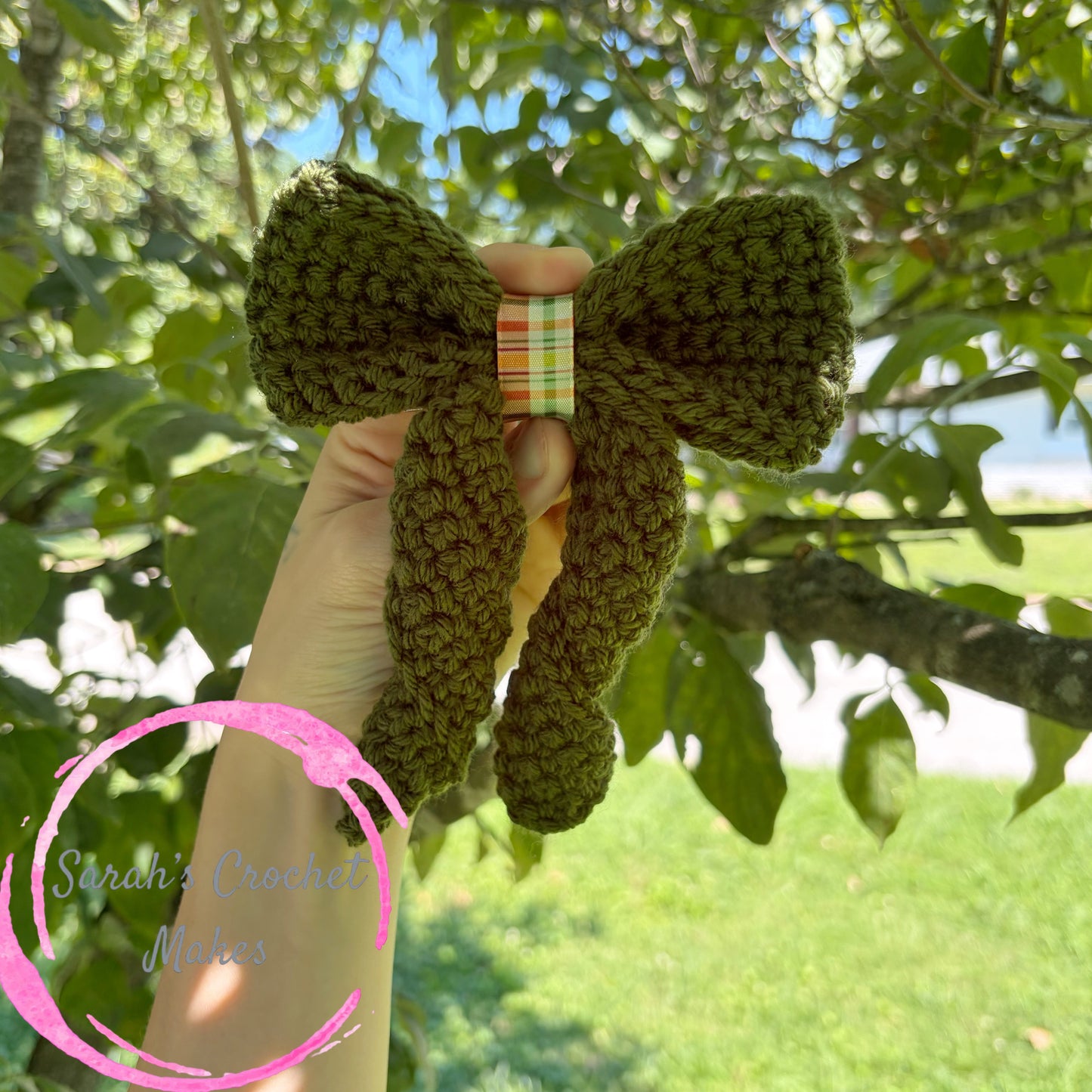 Dark Olive Fall Sailor Bow