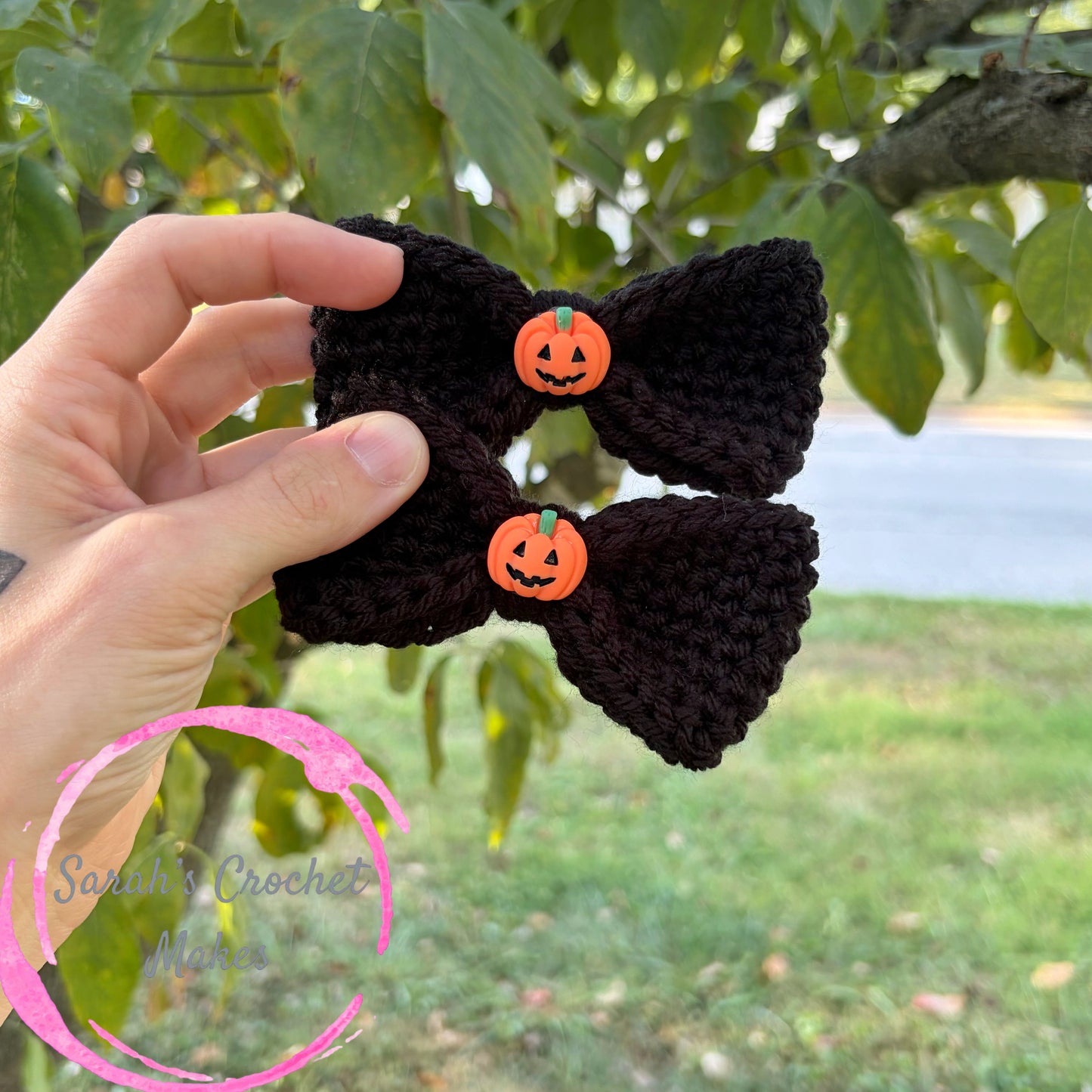 Black Pumpkin Piggies (ON CLIP)