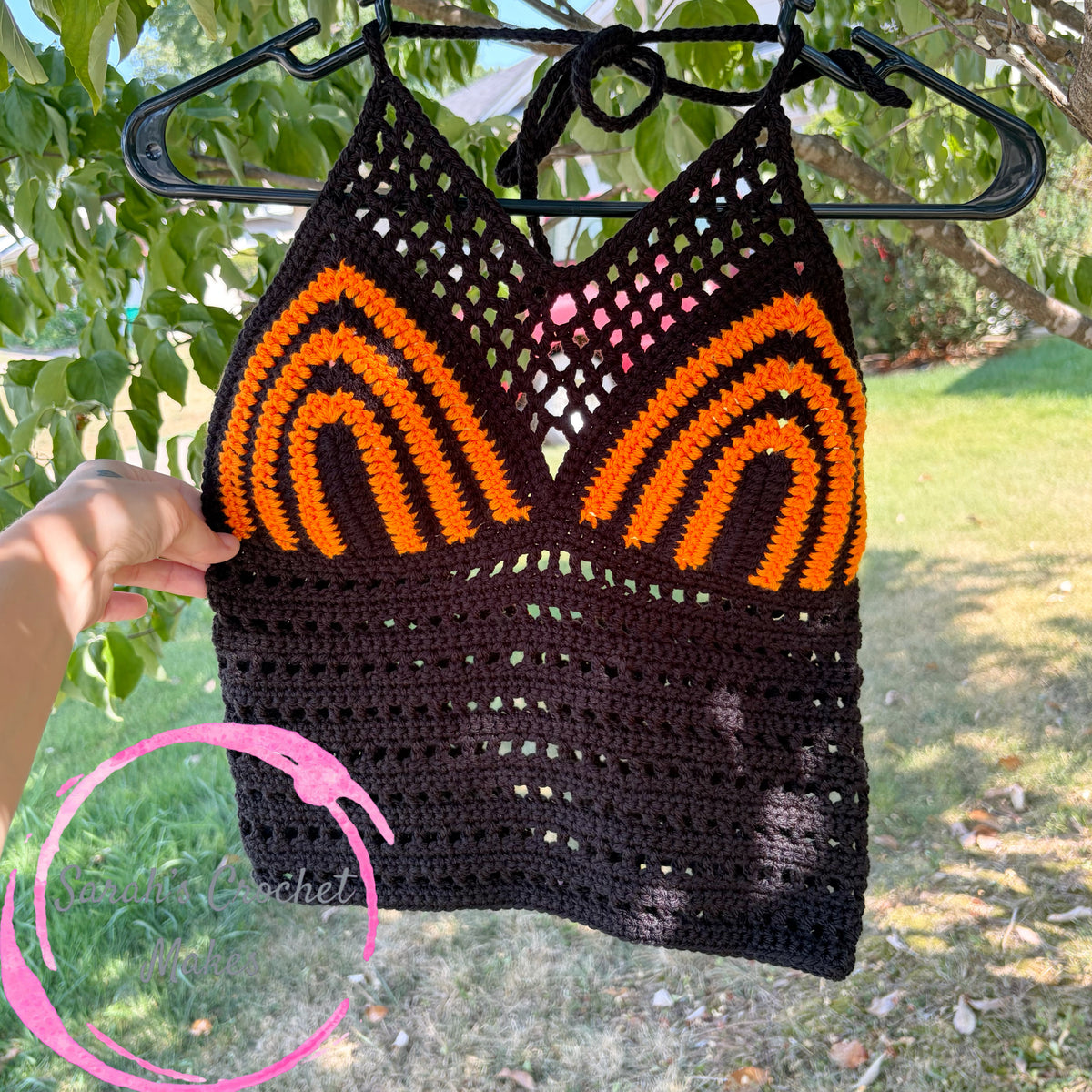 Adult Halloween Halter Top