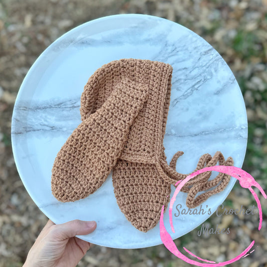 Tan Bunny Bonnet