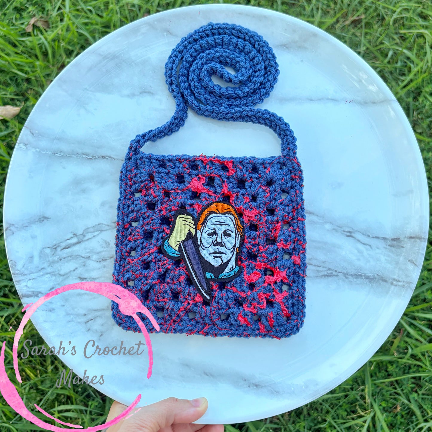 Michael Blood Splatter Purse