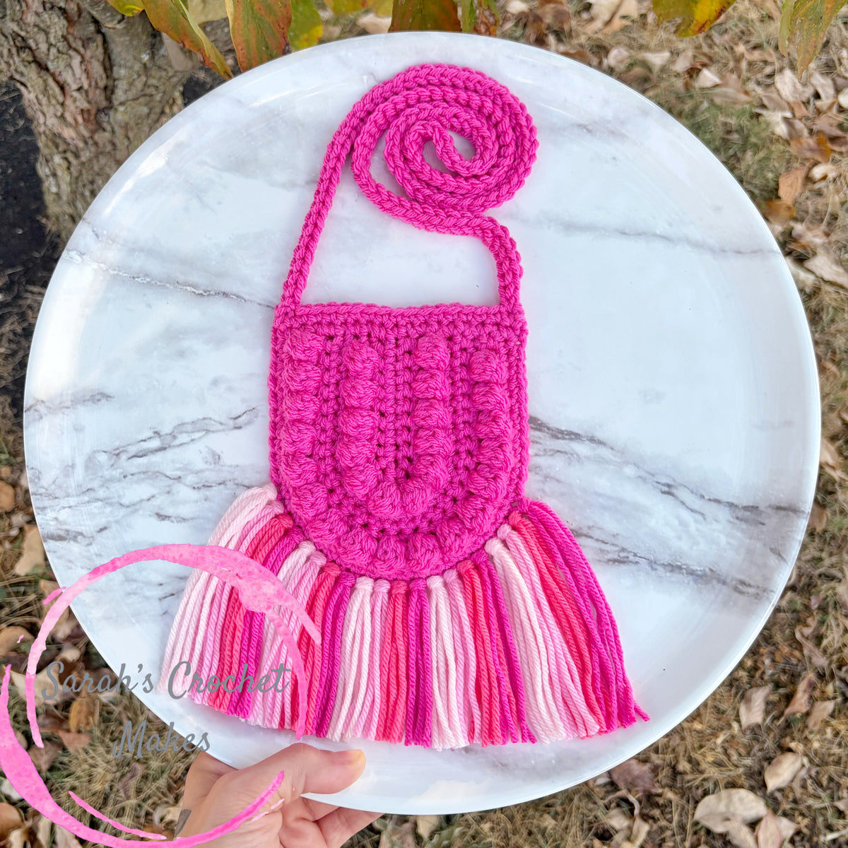 Pink Boho Purse