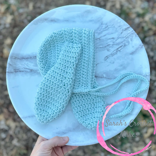 Baby Blue Bunny Bonnet