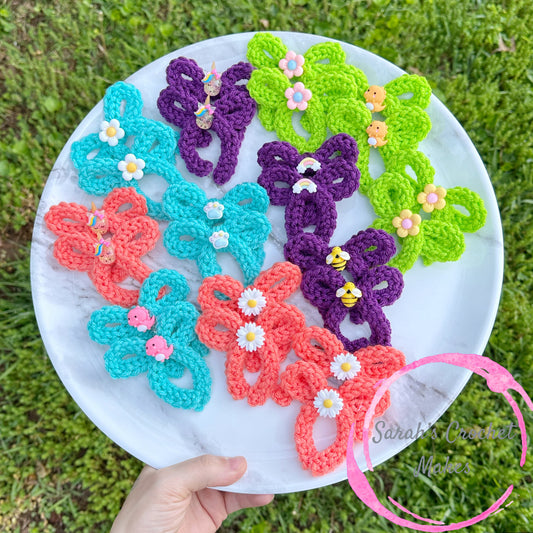 3" Handtied Bows With Centers