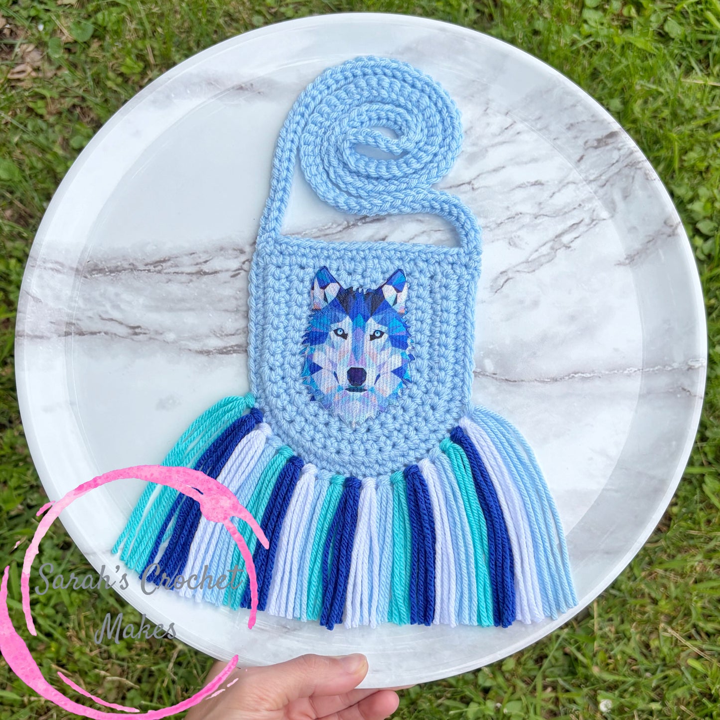 Wolf Boho Purse