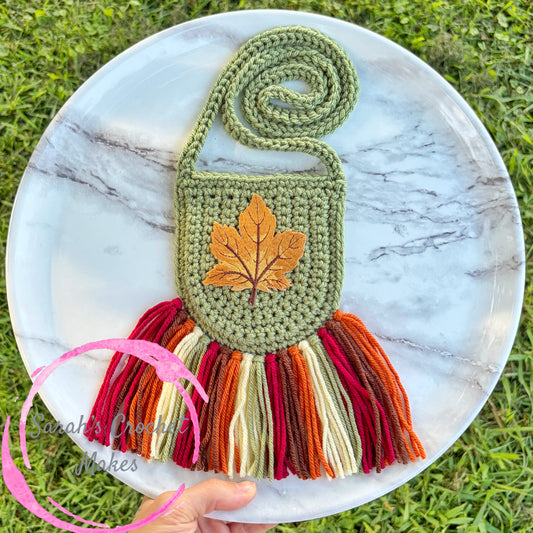 Leaf Boho Purse