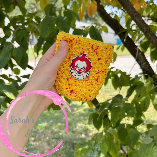 Yellow Blood Splatter Cozy