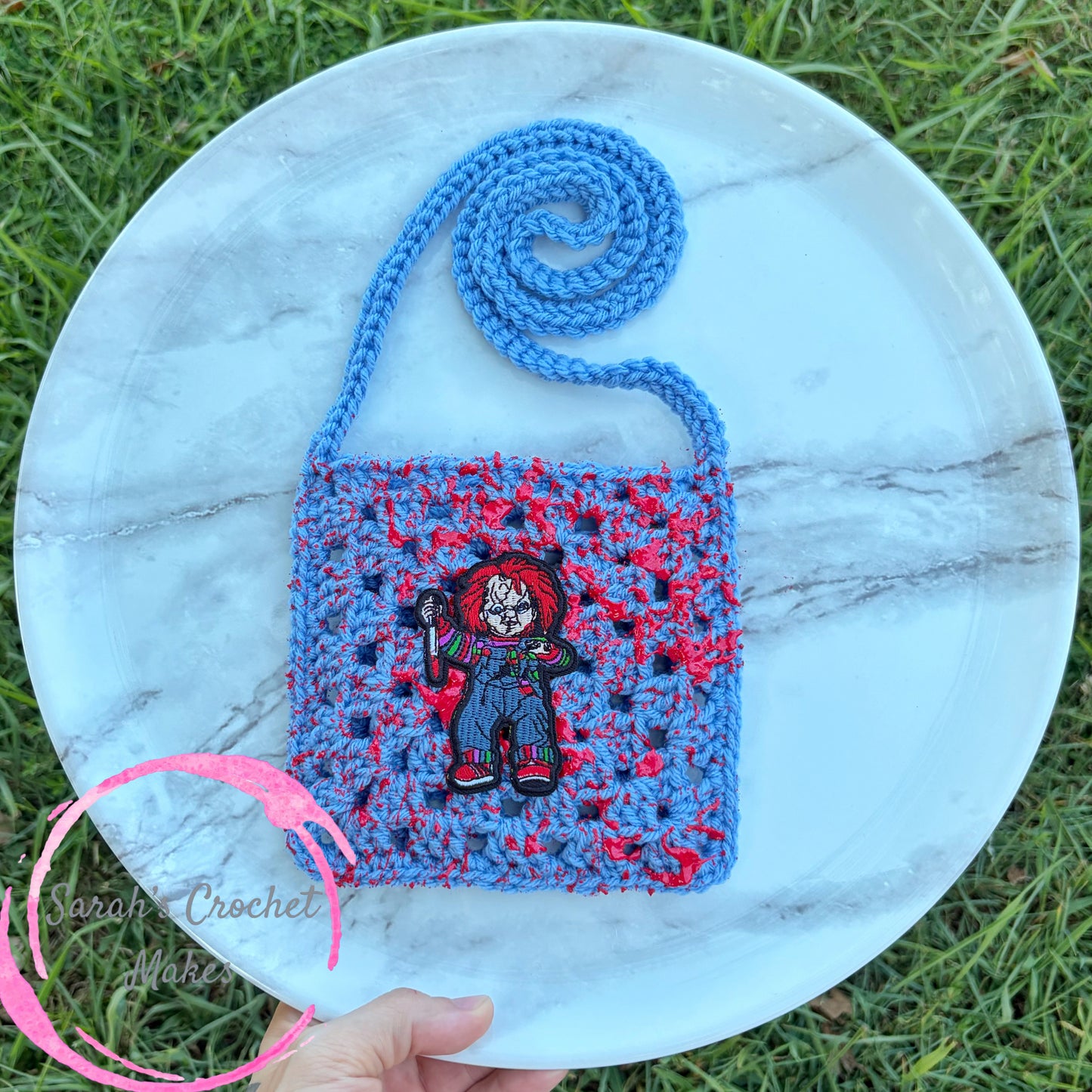 The Child Blood Splatter Purse