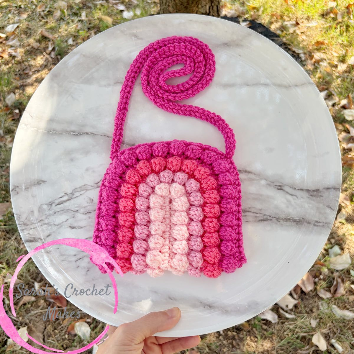 Pink Rainbow Purse