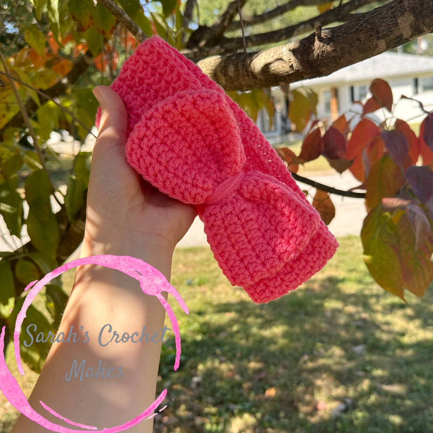 Coral Bow Wrap, 12 months - 3 years