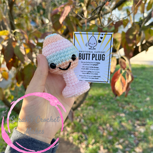Pastel Rainbow Booty Plug (NOT FOR INTERNAL USE)