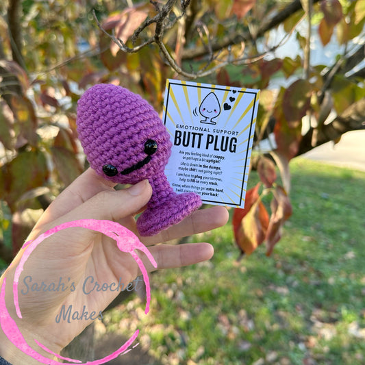 Purple Booty Plug (NOT FOR INTERNAL USE)