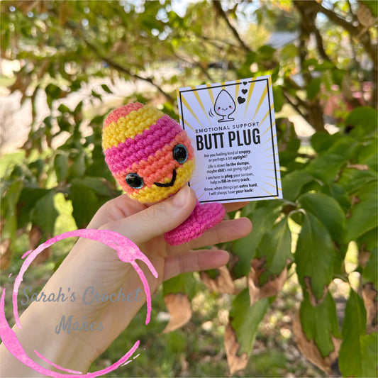 Neon Rainbow Booty Plug (NOT FOR INTERNAL USE)