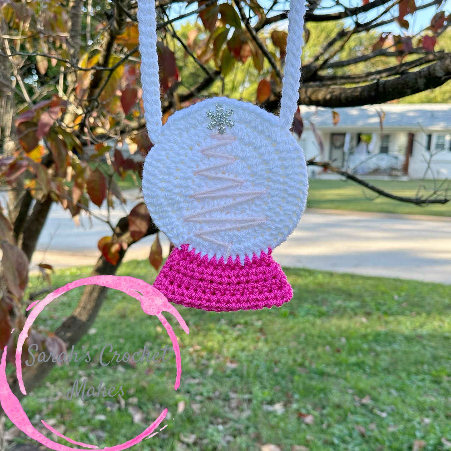 Christmas Tree Snow-globe Purse