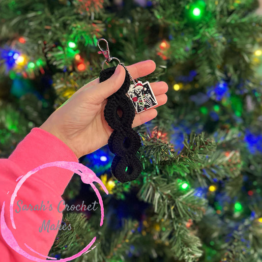 Dead Inside but Jolly AF Wristlet