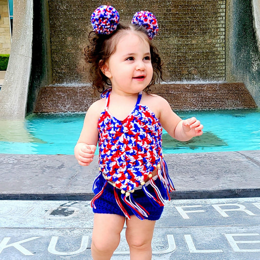 4th of July Halter Top